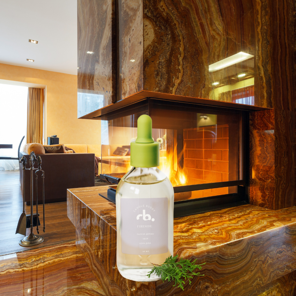 Парфумована аромаолія для свічок Fireside