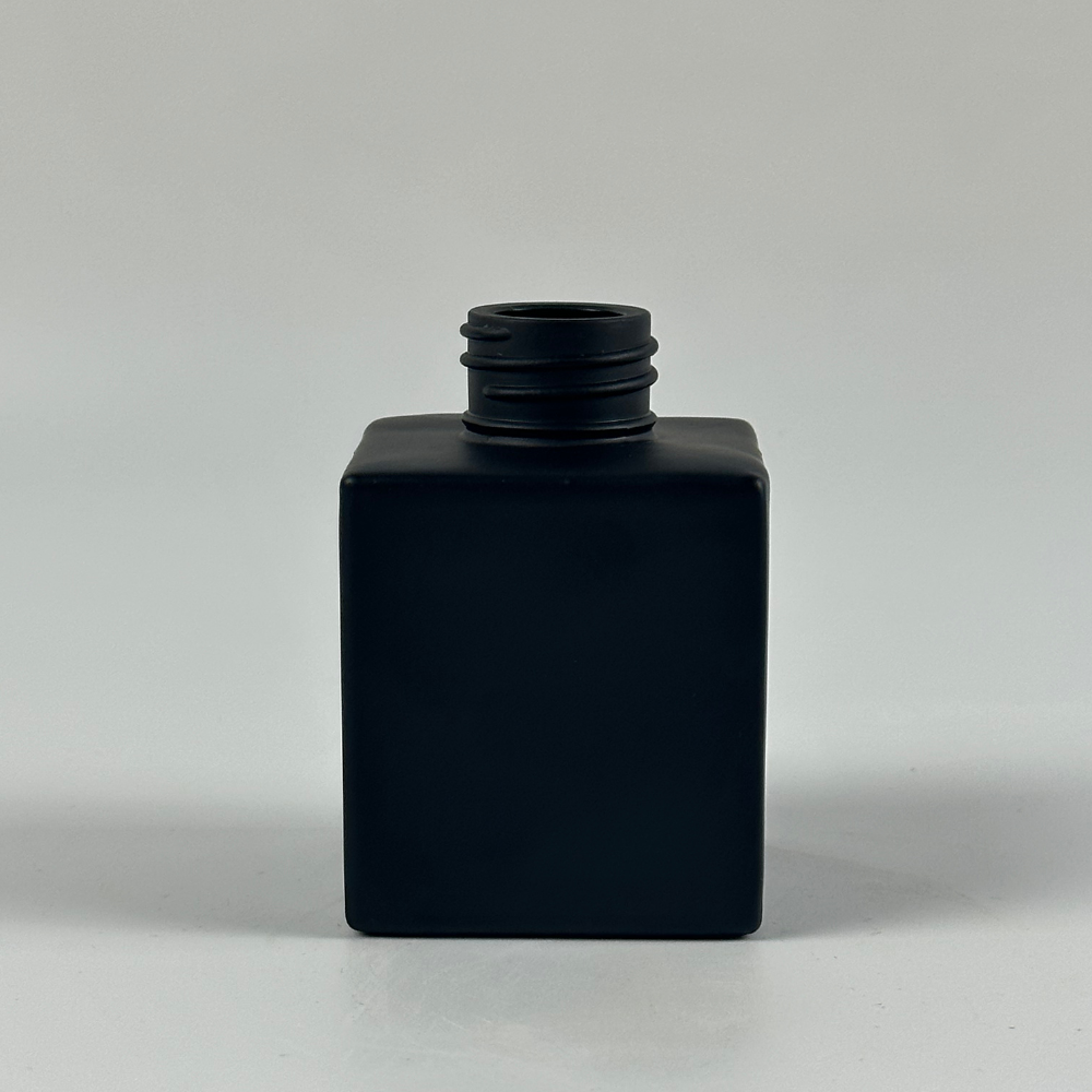 Скляний флакон куб для дифузору "Malevich", 100мл матовий