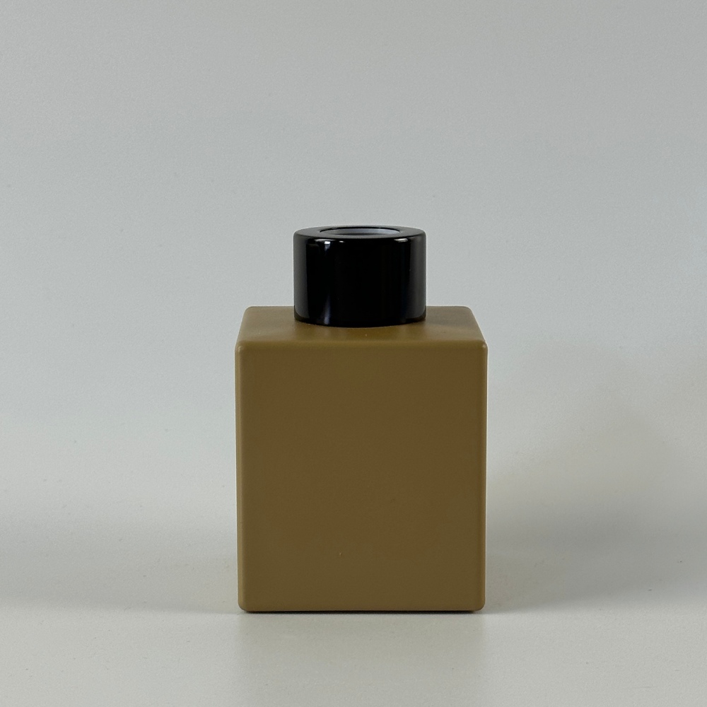 Скляний флакон куб для дифузору "Malevich", 100мл матовий