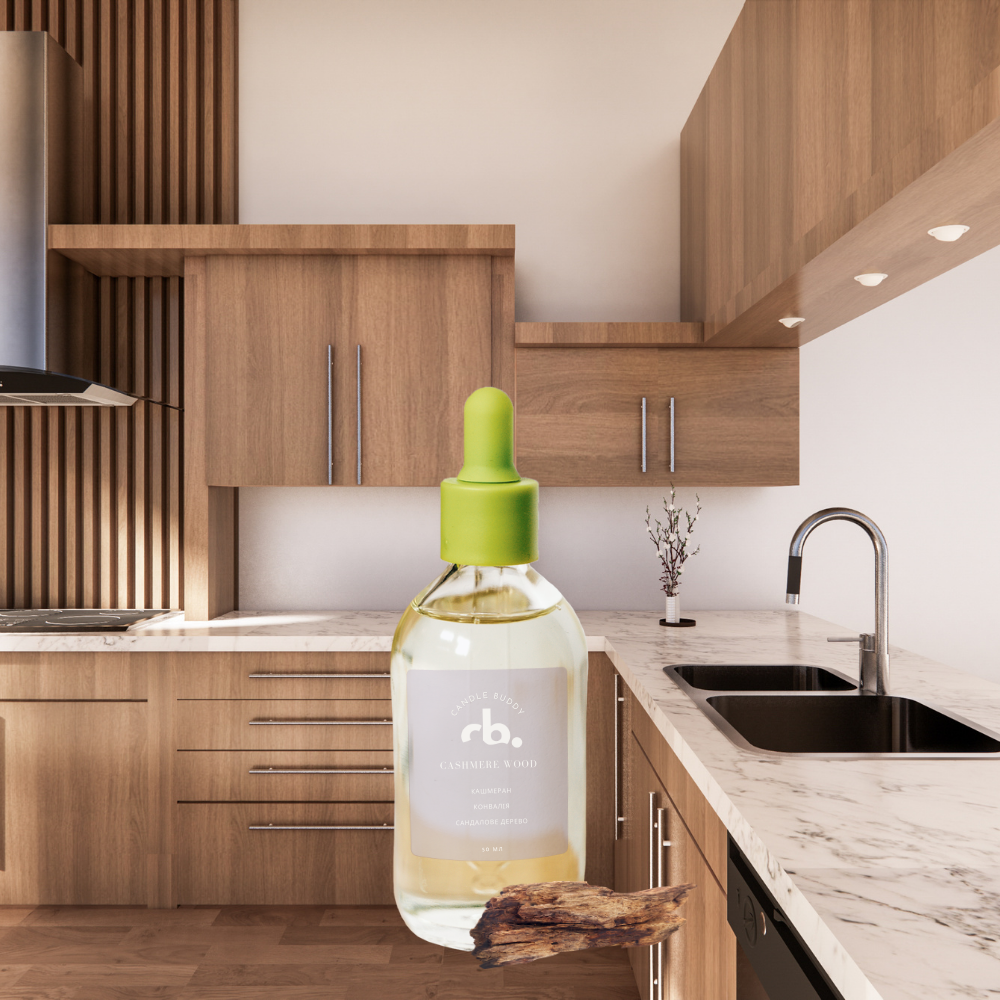 Парфумована аромаолія для свічок Cashmere wood