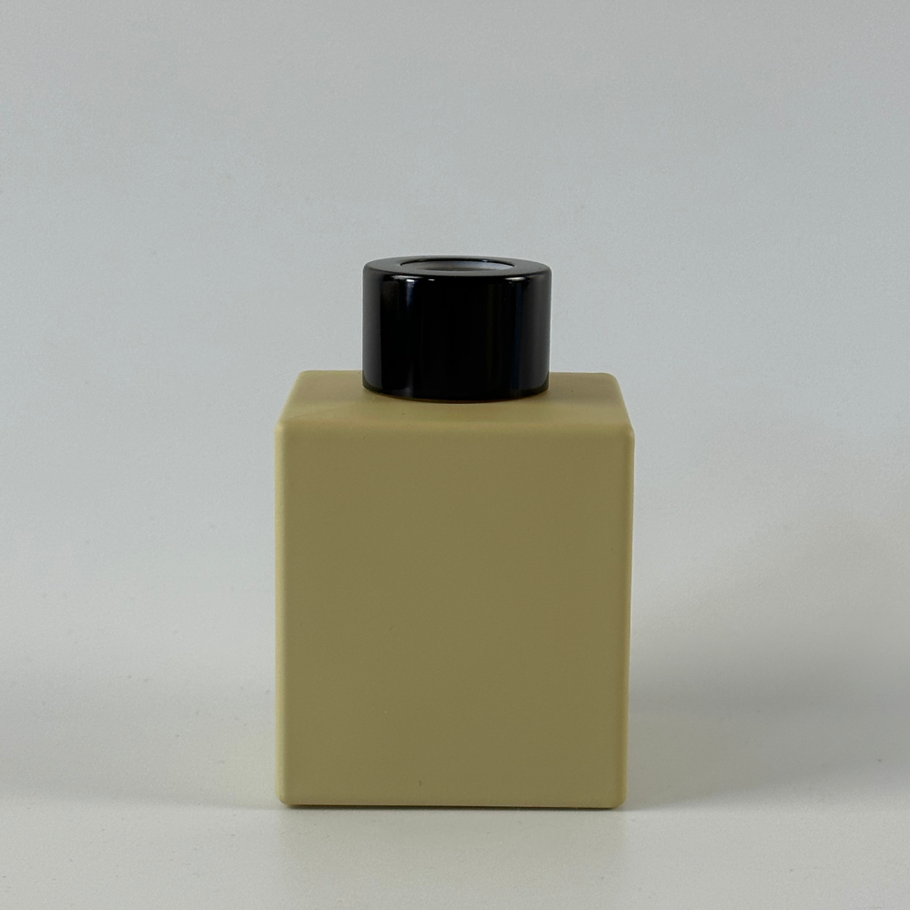 Скляний флакон куб для дифузору "Malevich", 100мл матовий