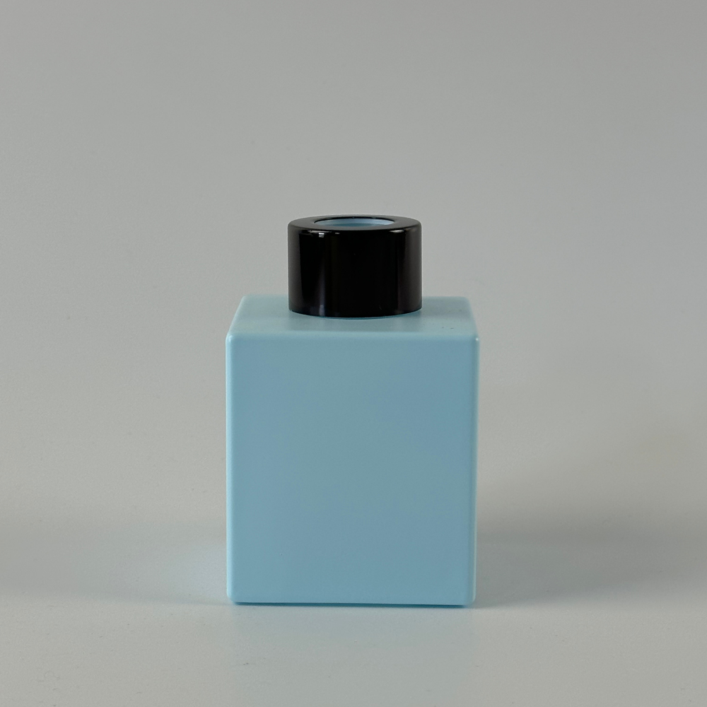 Скляний флакон куб для дифузору "Malevich", 100мл матовий