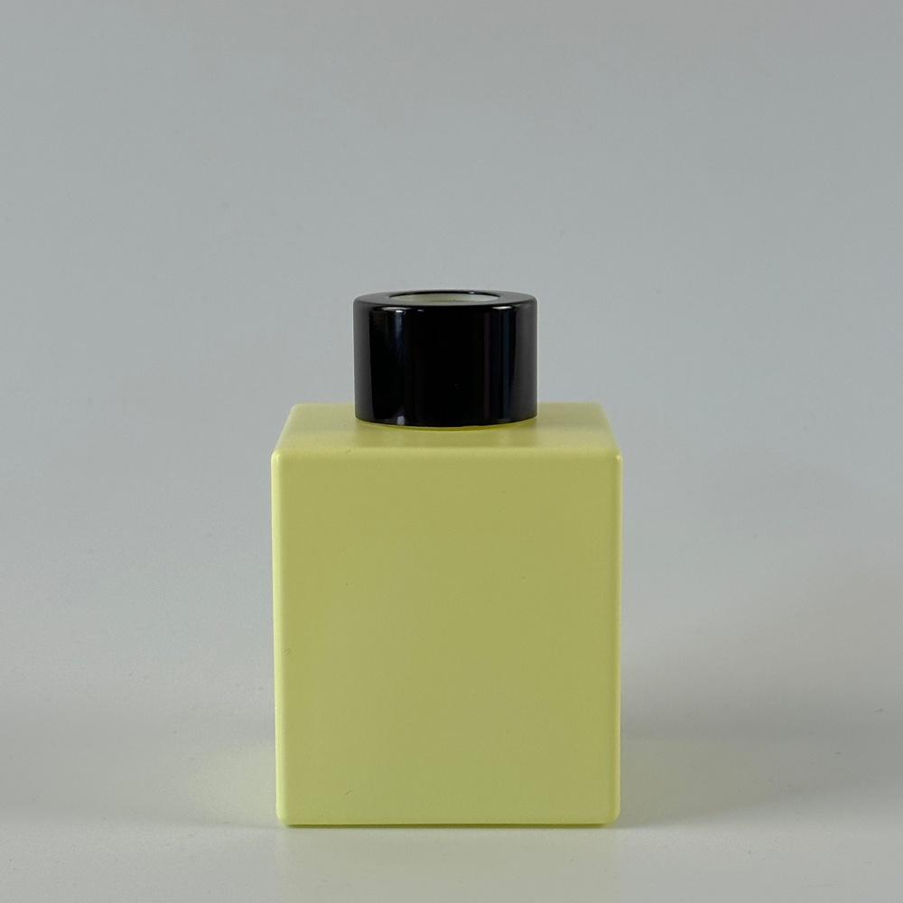 Скляний флакон куб для дифузору "Malevich", 100мл матовий