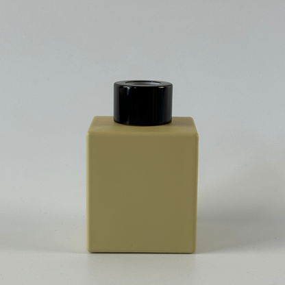 Скляний флакон куб для дифузору "Malevich", 100мл матовий
