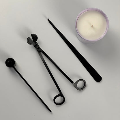 Набір аксесуарів для свічки - Full Set Black Trio