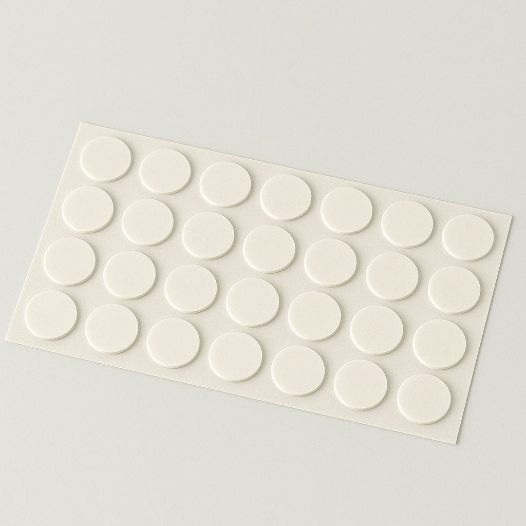 Круглі наліпки для деревʼяних гнотів