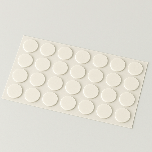 Круглі наліпки для деревʼяних гнотів